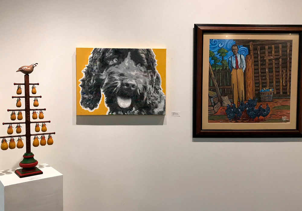 2019 - ART GALLERY EXHIBIT -2- PHOTO BY PEGGY CLINE
